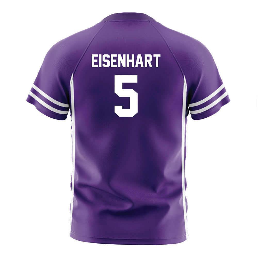 Northwestern - NCAA Women's Soccer : Jaelyn Eisenhart - Purple Soccer Jersey