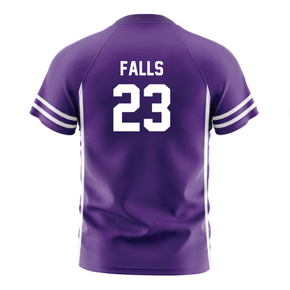 Northwestern - NCAA Women's Soccer : Ingrid Falls - Purple Soccer Jersey