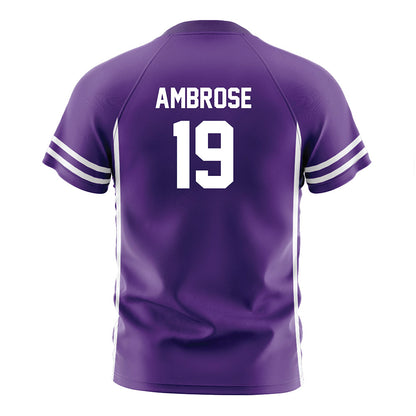 Northwestern - NCAA Women's Soccer : Ramira Ambrose - Purple Soccer Jersey