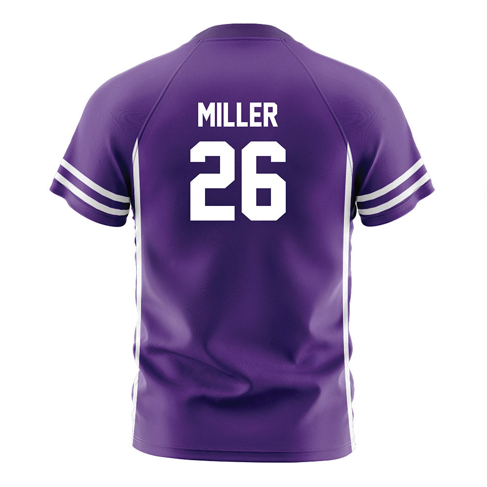 Northwestern - NCAA Women's Soccer : Brooke Miller - Purple Soccer Jersey