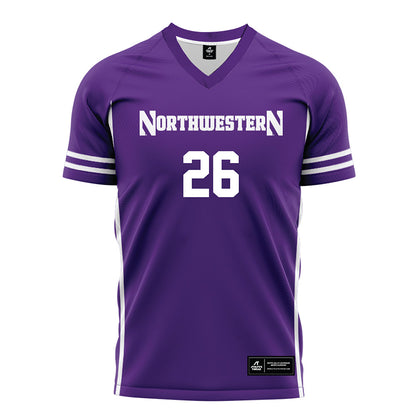 Northwestern - NCAA Women's Soccer : Brooke Miller - Purple Soccer Jersey