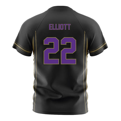 Northwestern - NCAA Women's Soccer : Olivia Elliott - Black Soccer Jersey