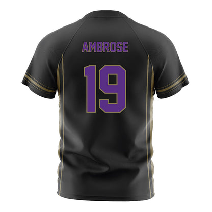 Northwestern - NCAA Women's Soccer : Ramira Ambrose - Black Soccer Jersey