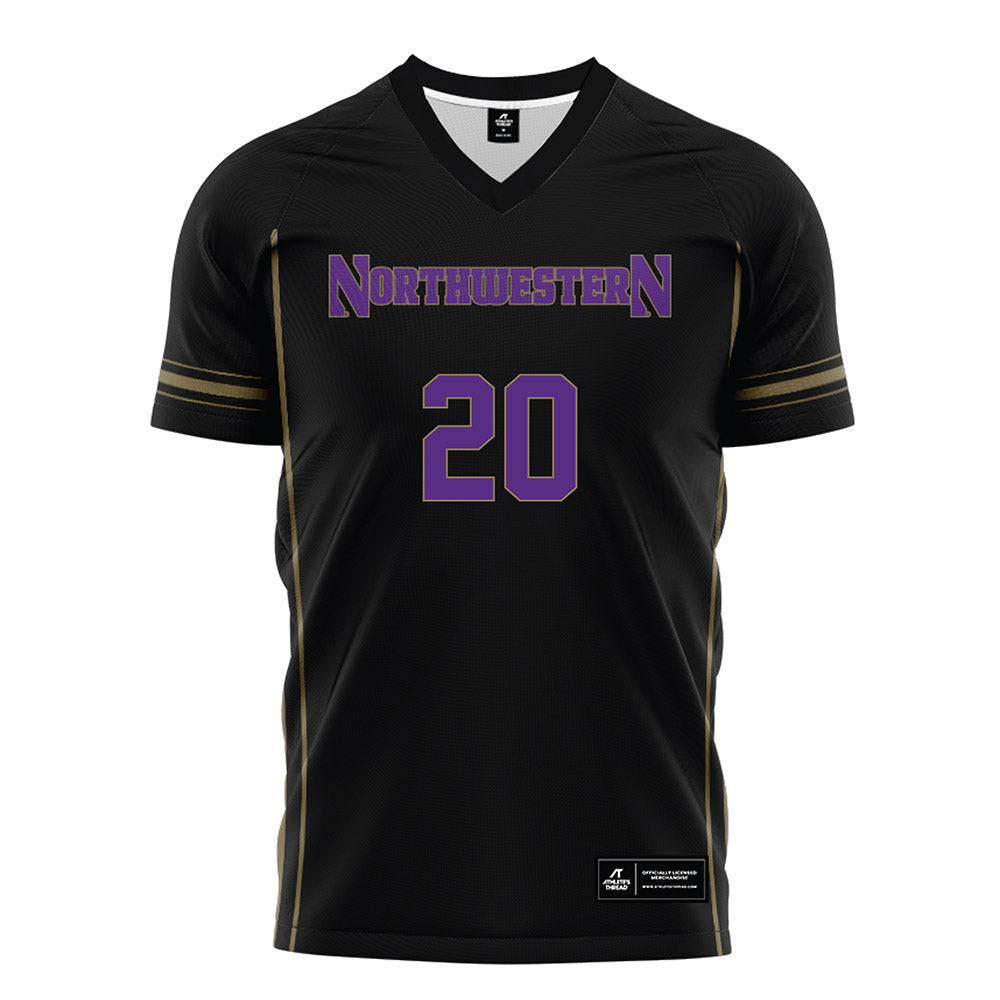 Northwestern - NCAA Women's Soccer : Kennedy Roesch - Black Soccer Jersey
