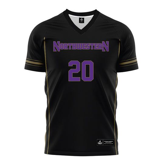 Northwestern - NCAA Women's Soccer : Kennedy Roesch - Black Soccer Jersey