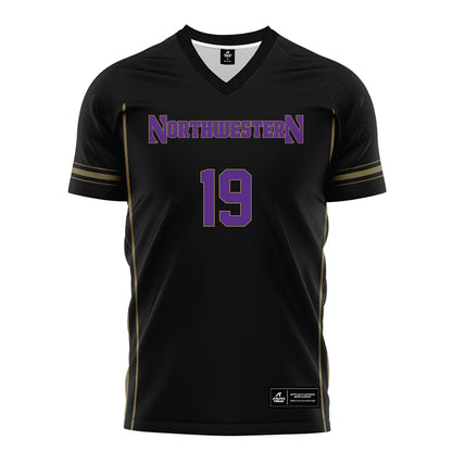 Northwestern - NCAA Women's Soccer : Ramira Ambrose - Black Soccer Jersey