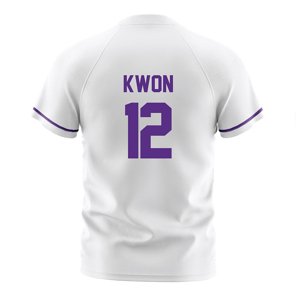 Northwestern - NCAA Women's Soccer : Kelsey Kwon - White Soccer Jersey