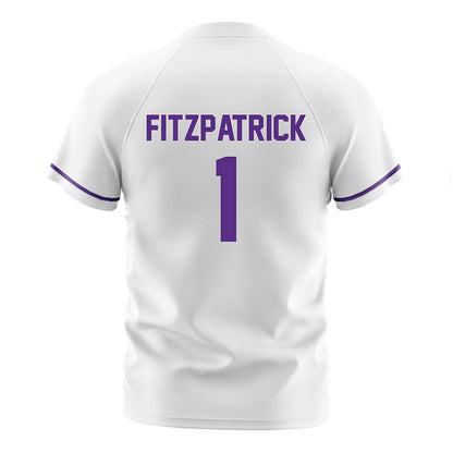 Northwestern - NCAA Women's Soccer : Reiley Fitzpatrick - White Soccer Jersey