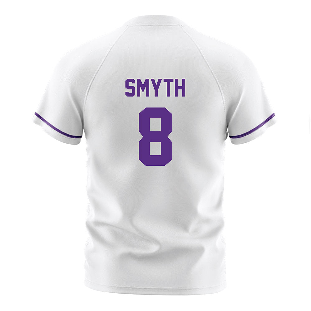 Northwestern - NCAA Men's Soccer : Gabriel Smyth - White Soccer Jersey-1