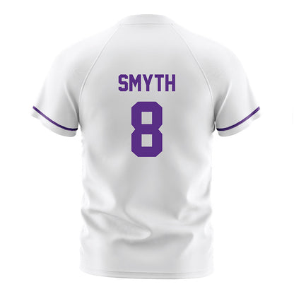 Northwestern - NCAA Men's Soccer : Gabriel Smyth - White Soccer Jersey-1