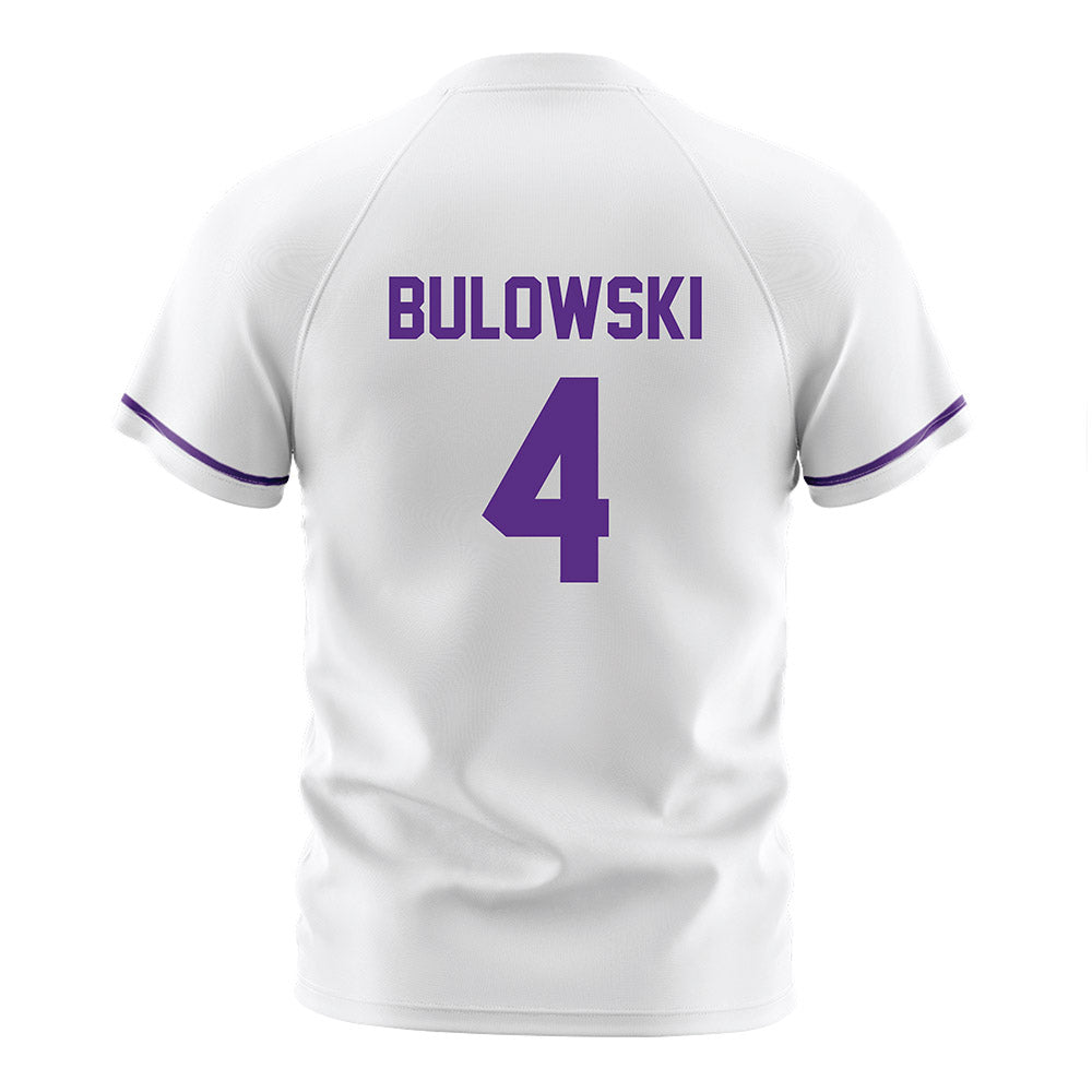 Northwestern - NCAA Men's Soccer : Dalton Bulowski - White Soccer Jersey-1