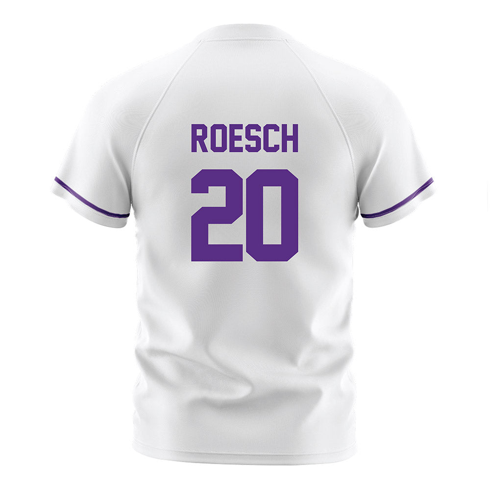 Northwestern - NCAA Women's Soccer : Kennedy Roesch - White Soccer Jersey