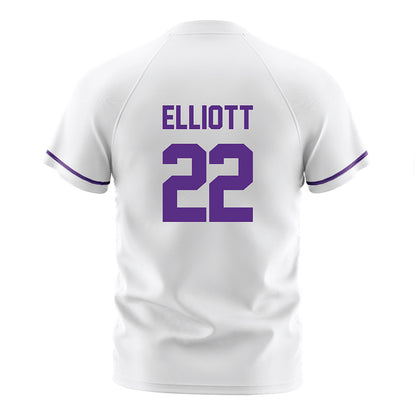 Northwestern - NCAA Women's Soccer : Olivia Elliott - White Soccer Jersey