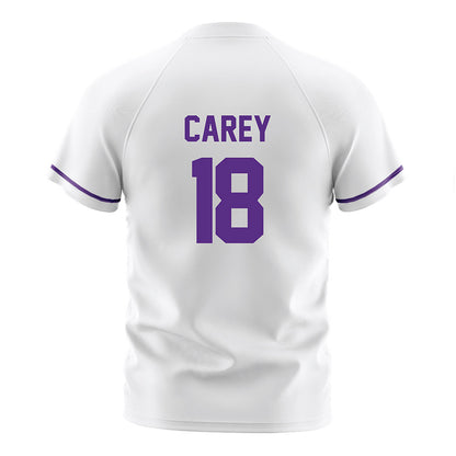 Northwestern - NCAA Women's Soccer : Holland Carey - White Soccer Jersey-1
