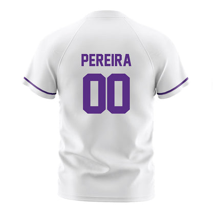Northwestern - NCAA Men's Soccer : Dominic Pereira - White Soccer Jersey-1