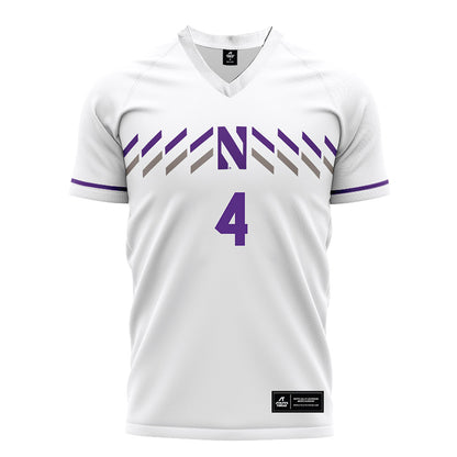 Northwestern - NCAA Men's Soccer : Dalton Bulowski - White Soccer Jersey-0