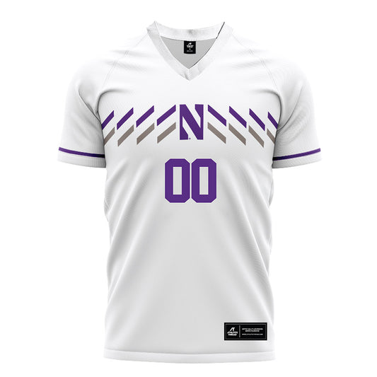 Northwestern - NCAA Men's Soccer : Ethan Nakolo - White Soccer Jersey-0