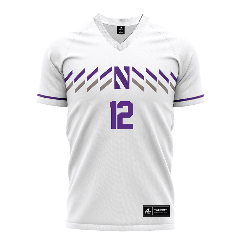 Northwestern - NCAA Women's Soccer : Kelsey Kwon - White Soccer Jersey