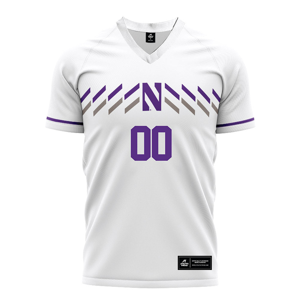Northwestern - NCAA Men's Soccer : Dominic Pereira - White Soccer Jersey-0