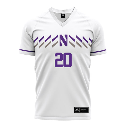 Northwestern - NCAA Women's Soccer : Kennedy Roesch - White Soccer Jersey