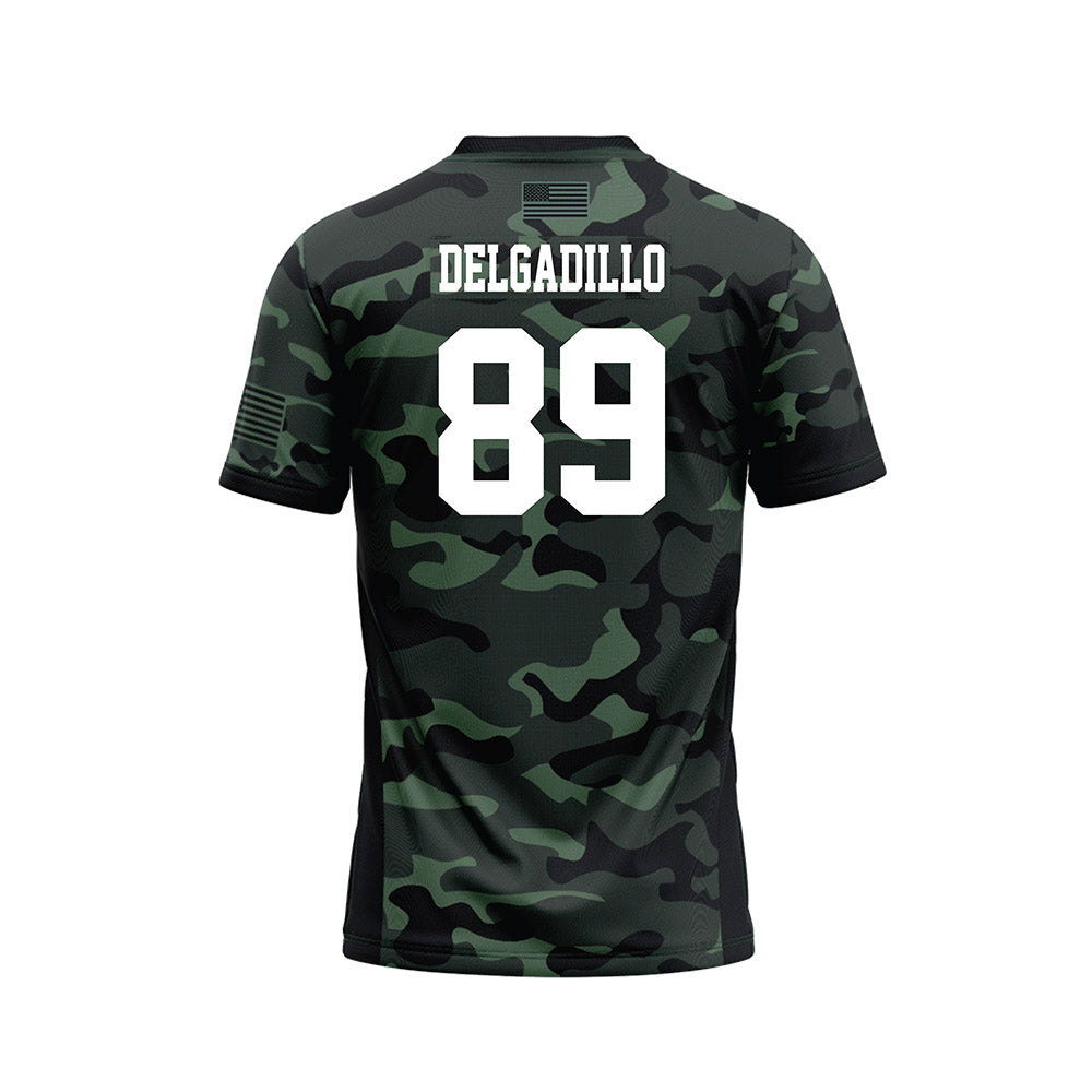 Hawaii - NCAA Football : Nick Delgadillo - Camo Football Jersey-1