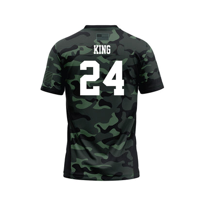 Hawaii - NCAA Football : Devyn King - Camo Football Jersey-1