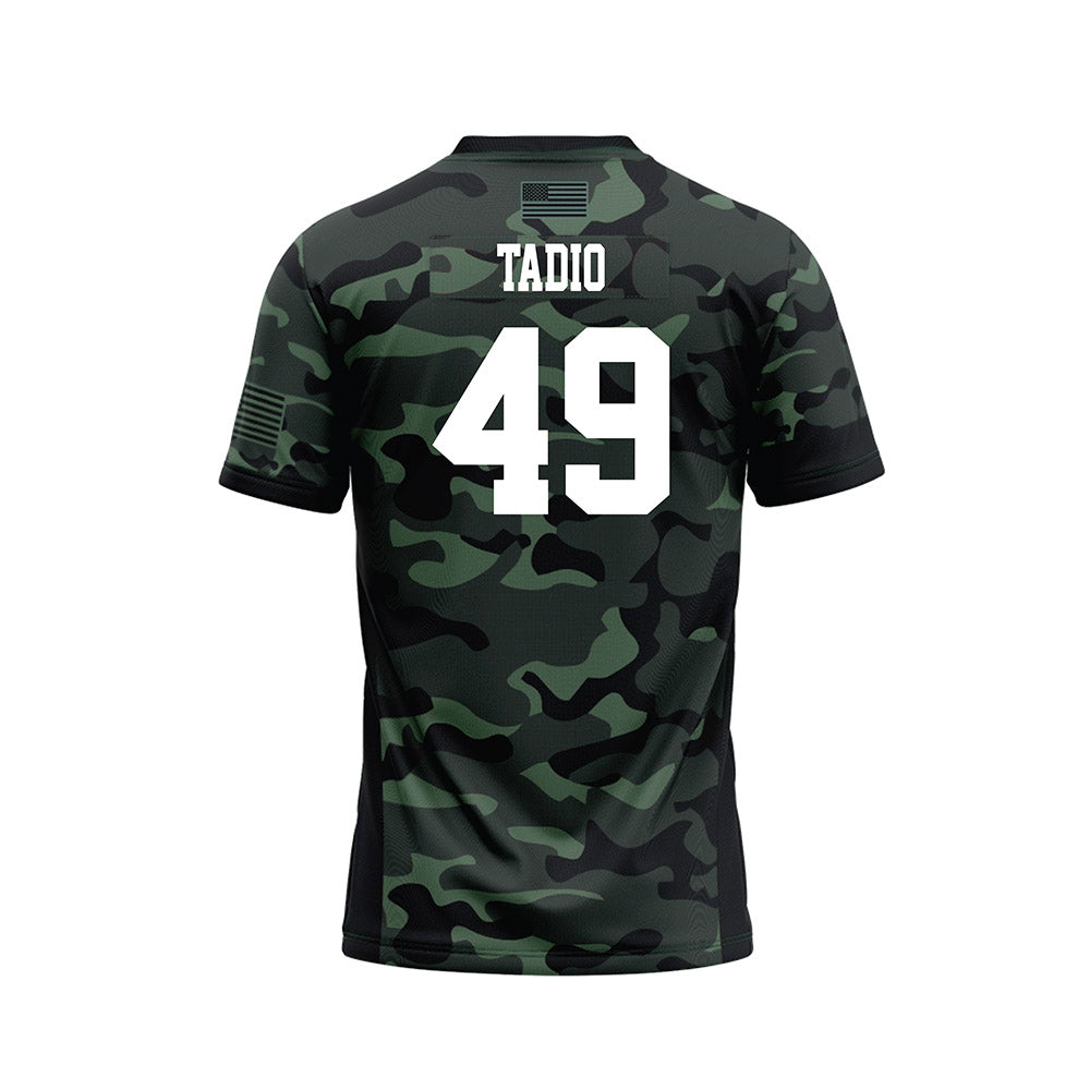 Hawaii - NCAA Football : Dennis Tadio - Camo Football Jersey-1