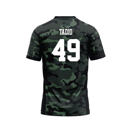 Hawaii - NCAA Football : Dennis Tadio - Camo Football Jersey-1