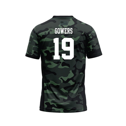 Hawaii - NCAA Football : Billy Gowers - Camo Football Jersey-1