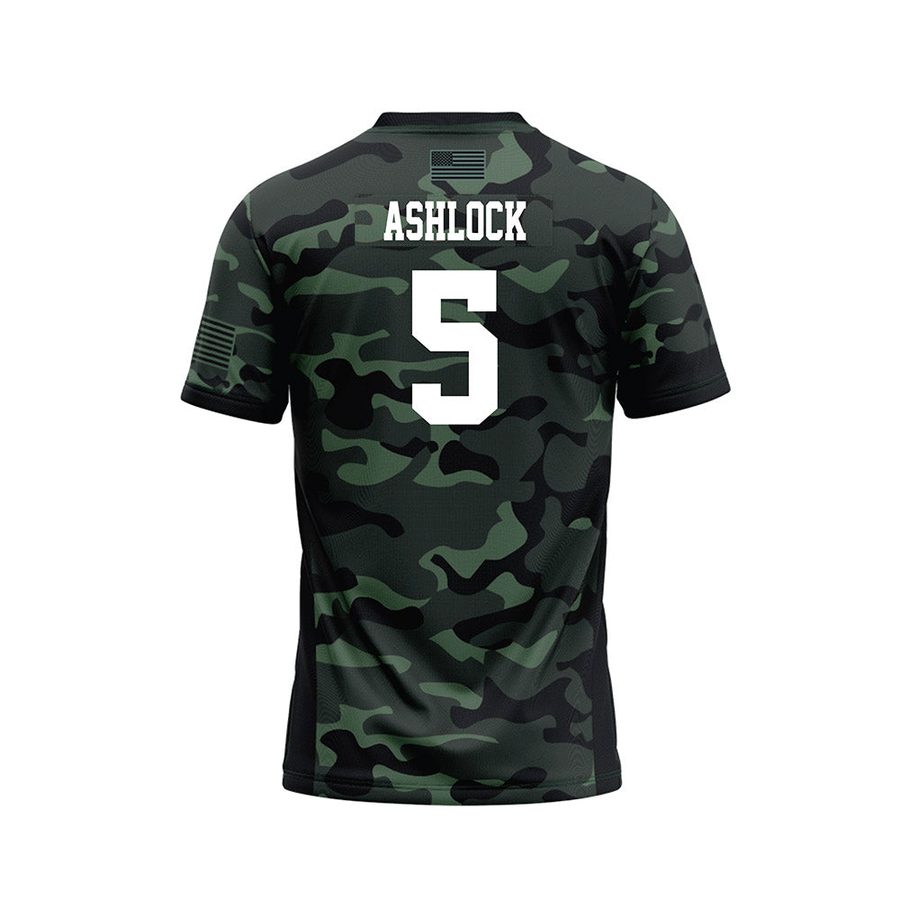 Hawaii - NCAA Football : Pofele Ashlock - Camo Football Jersey-1