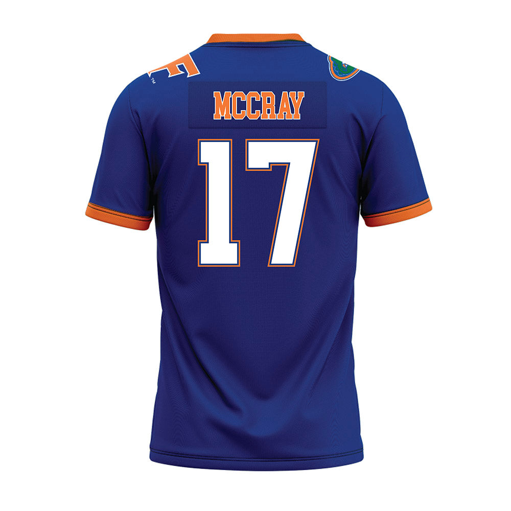 Florida - NCAA Football : LJ McCray - Blue Football Jersey