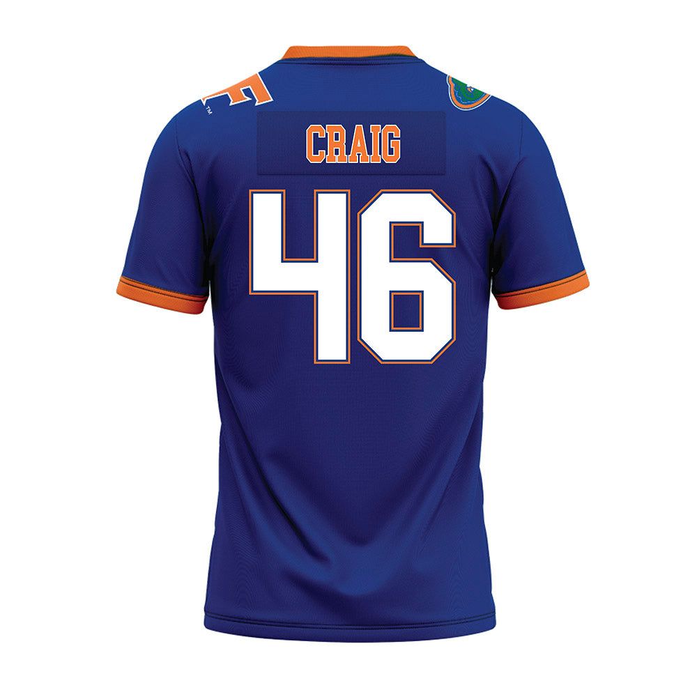 Florida - NCAA Football : Hayden Craig - Blue Football Jersey-1