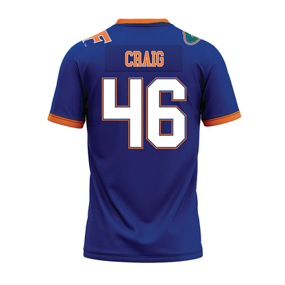 Florida - NCAA Football : Hayden Craig - Blue Football Jersey-1