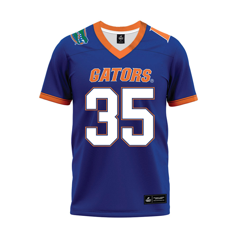 Florida - NCAA Football : DeBraun Hampton - Blue Football Jersey