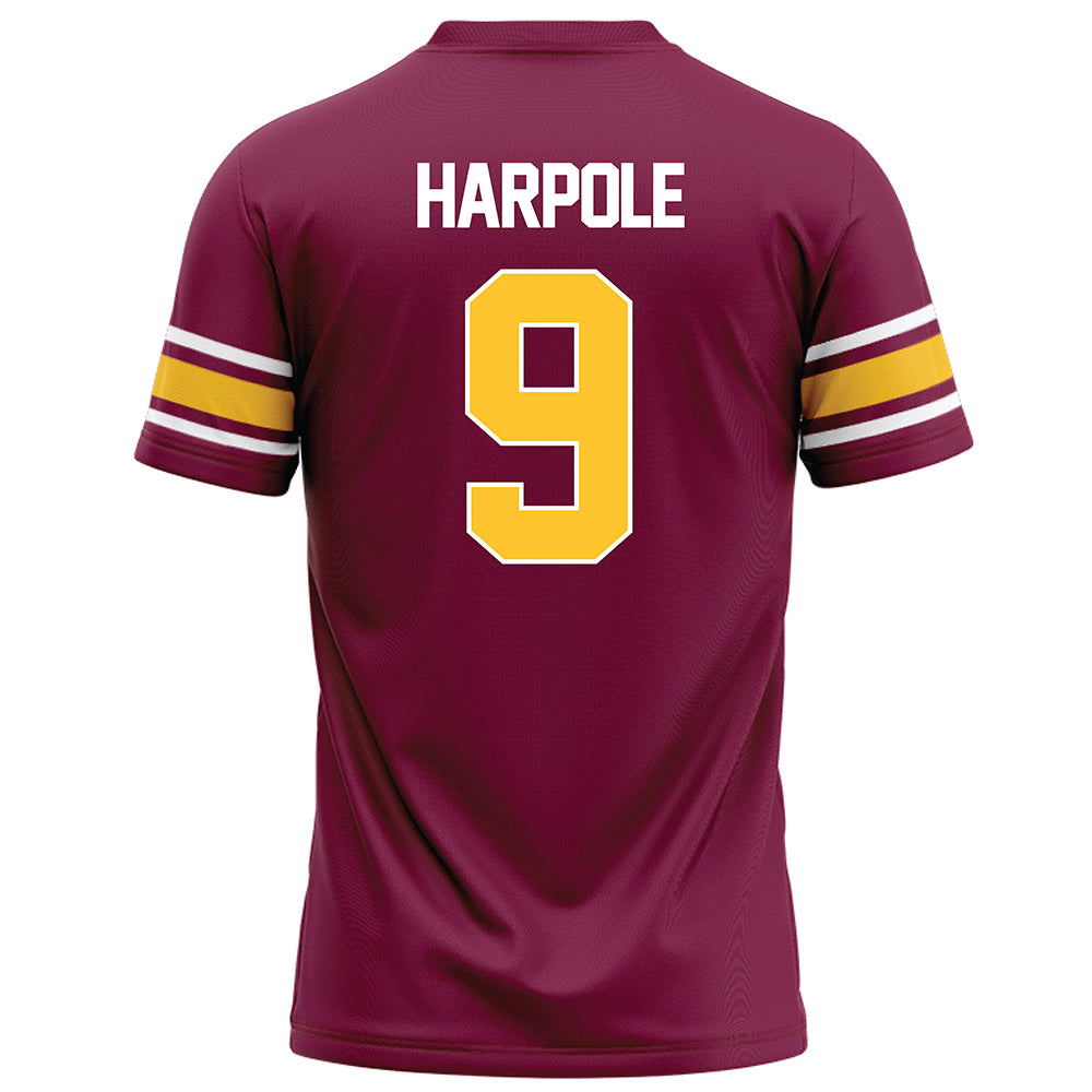 Arizona State - NCAA Football : Cameron Harpole - Maroon Football Jersey-1