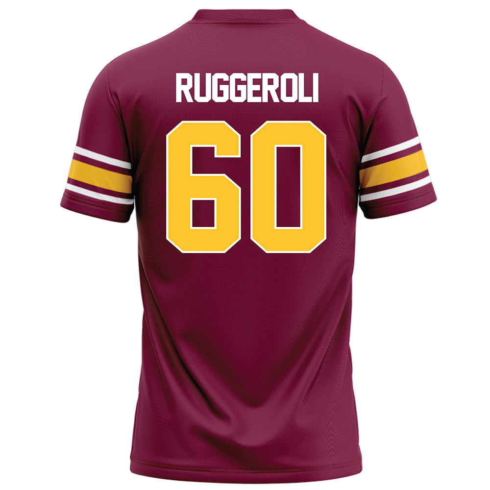 Arizona State - NCAA Football : Alexander Ruggeroli - Maroon Football Jersey-1