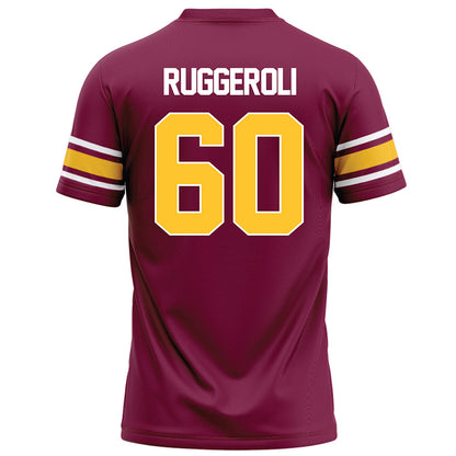 Arizona State - NCAA Football : Alexander Ruggeroli - Maroon Football Jersey-1