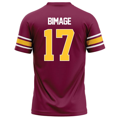 Arizona State - NCAA Football : Rodney Bimage - Maroon Football Jersey-1