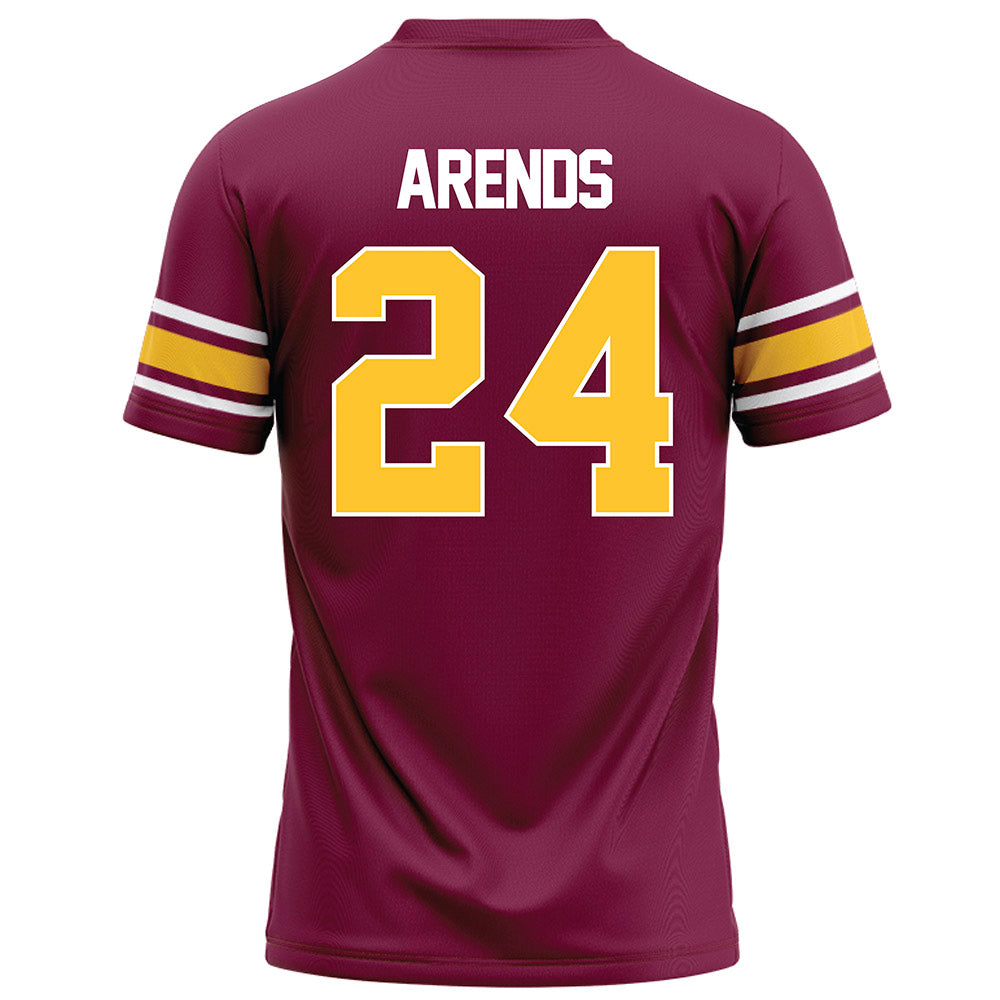 Arizona State - NCAA Football : Coleson Arends - Maroon Football Jersey