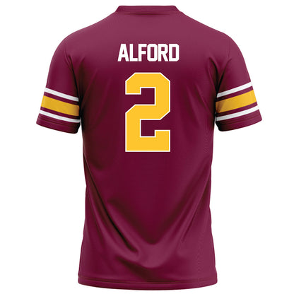 Arizona State - NCAA Football : Xavion Alford - Maroon Football Jersey