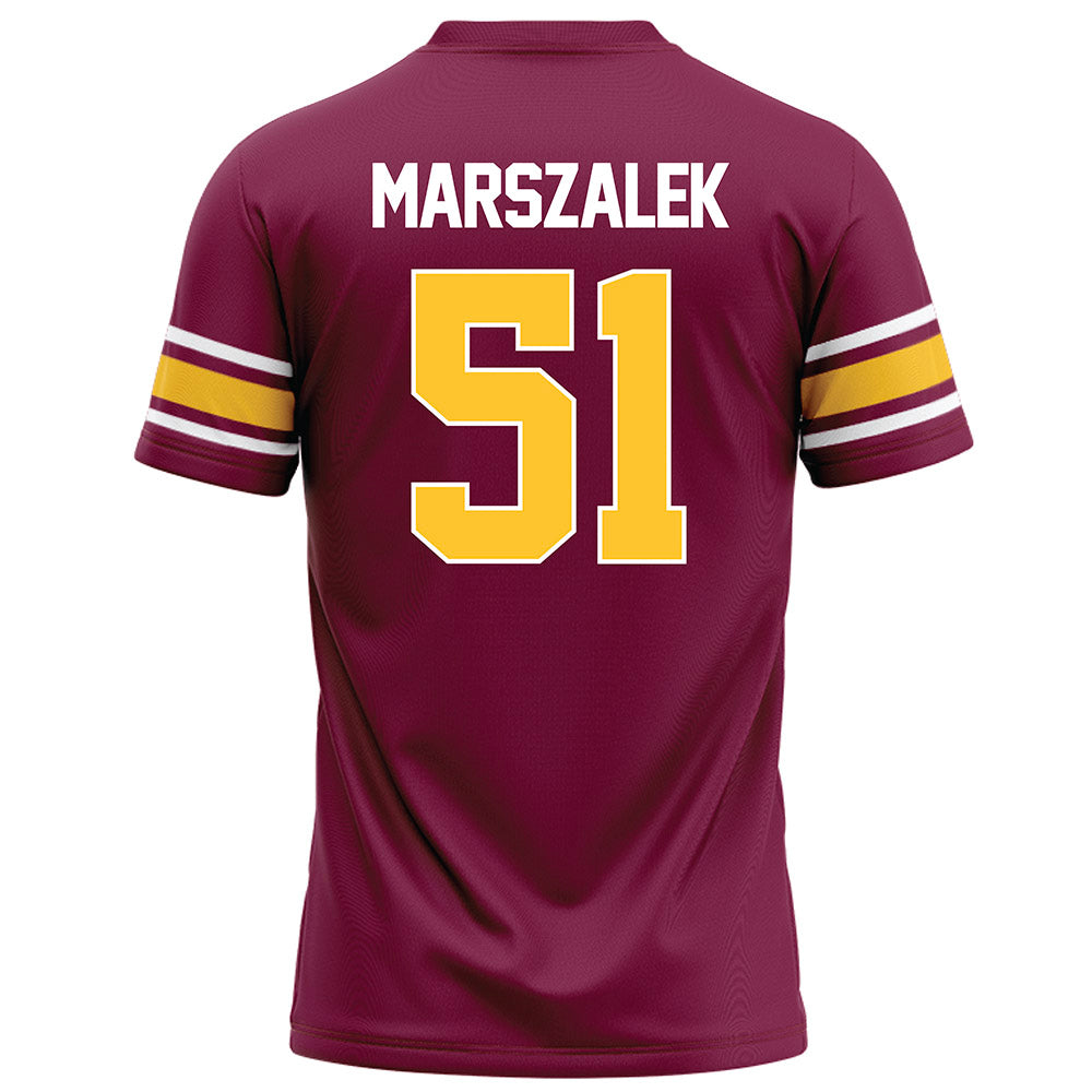 Arizona State - NCAA Football : Cole Marszalek - Maroon Football Jersey