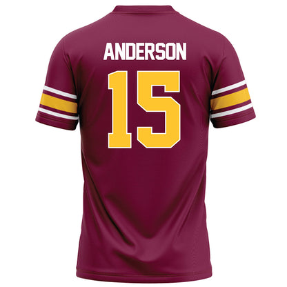 Arizona State - NCAA Football : Khamari Anderson - Maroon Football Jersey-1
