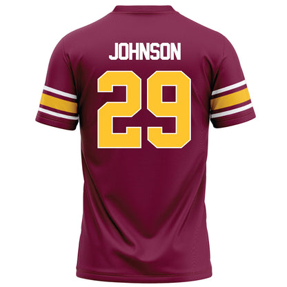 Arizona State - NCAA Football : Plas Johnson - Maroon Football Jersey