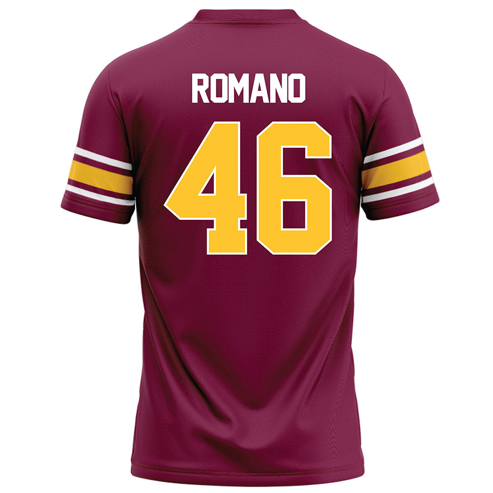 Arizona State - NCAA Football : Tommy Romano - Maroon Football Jersey-1