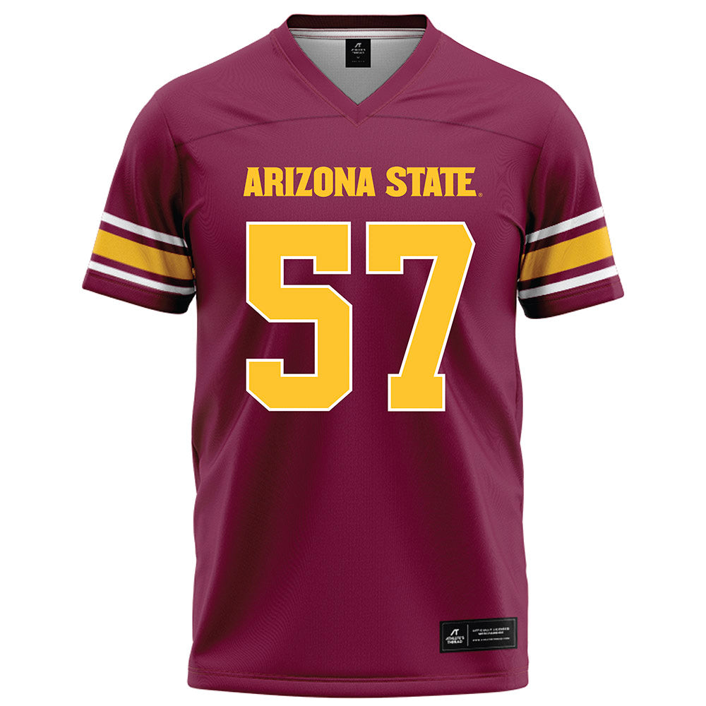 Arizona State - NCAA Football : Brandon Lloyd - Maroon Football Jersey-0