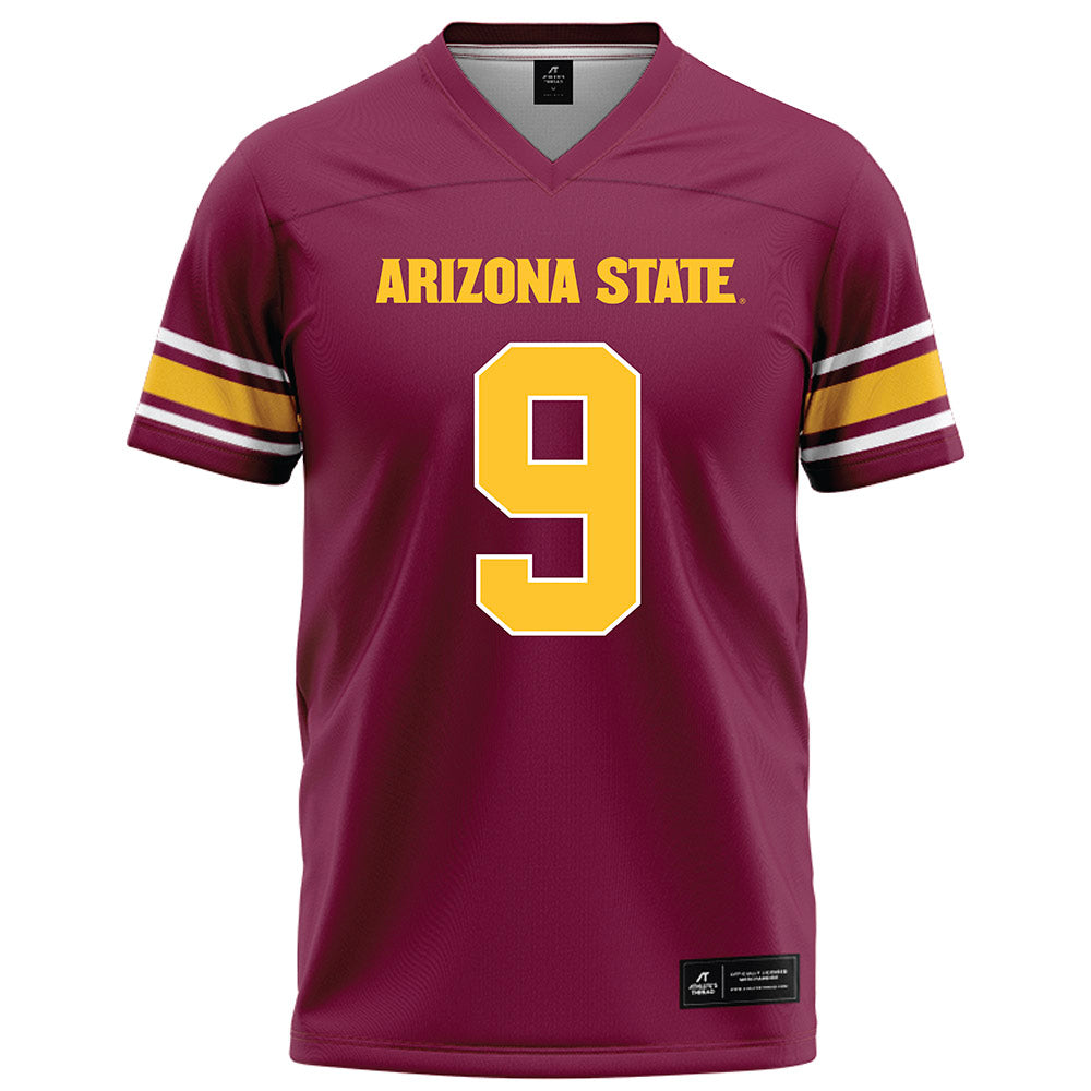 Arizona State - NCAA Football : Troy Omeire - Maroon Football Jersey