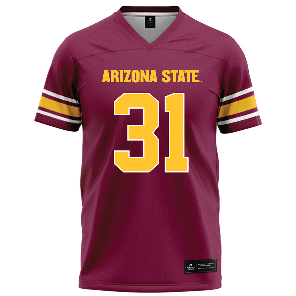 Arizona State - NCAA Football : Kanyon Floyd - Maroon Football Jersey