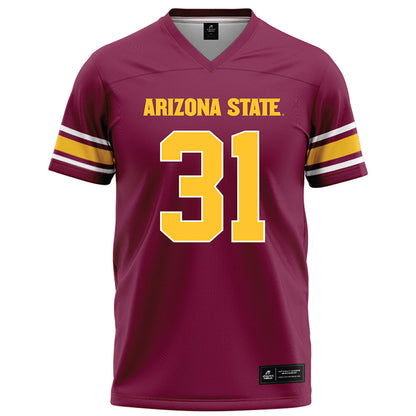 Arizona State - NCAA Football : Kanyon Floyd - Maroon Football Jersey