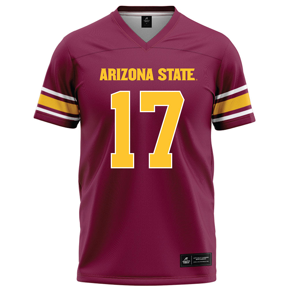 Arizona State - NCAA Football : Rodney Bimage - Maroon Football Jersey-0