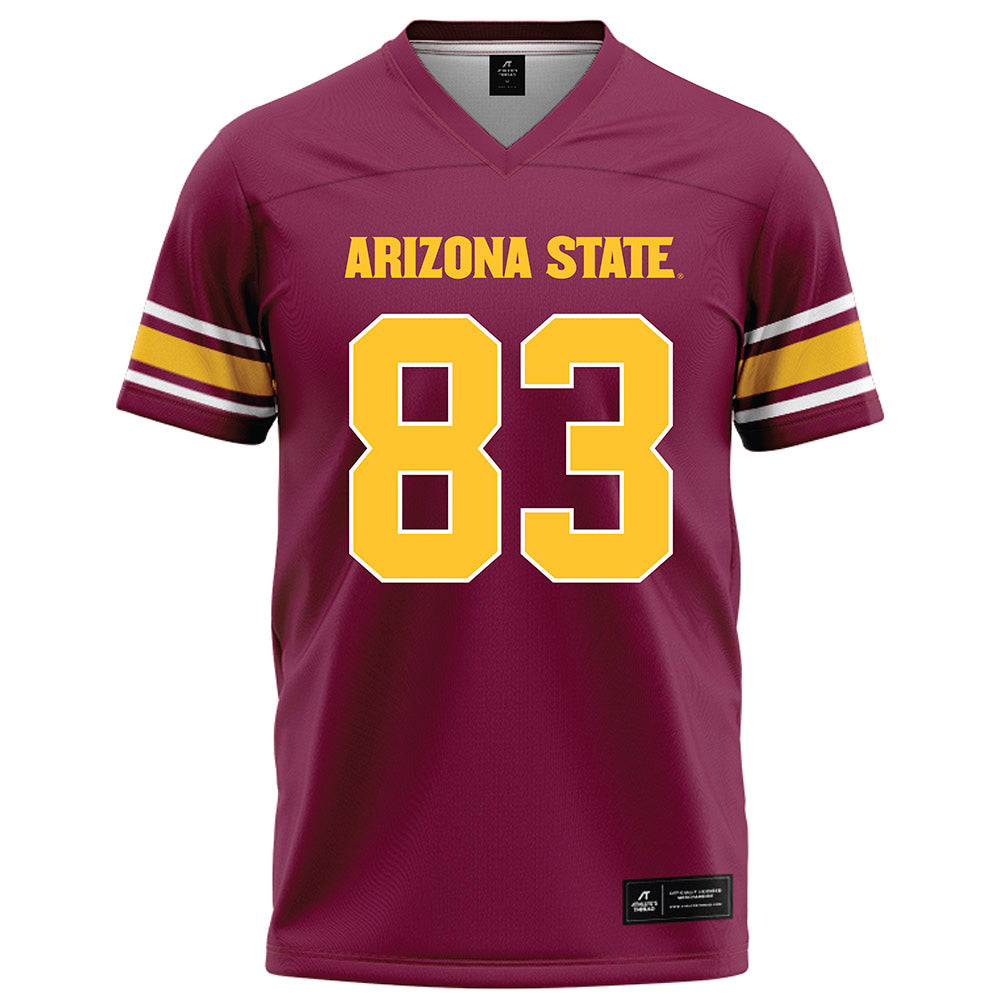 Arizona State - NCAA Football : Derek Eusebio - Maroon Football Jersey